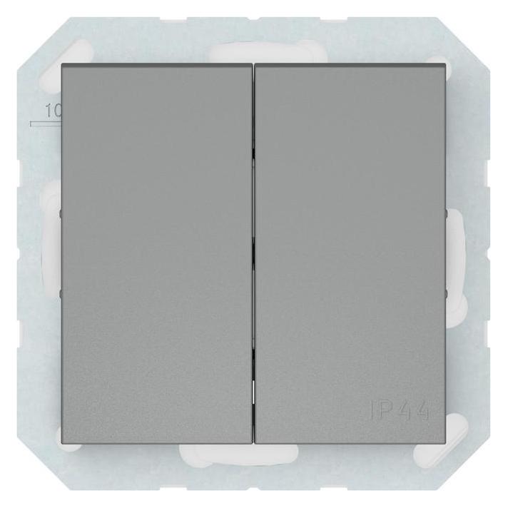 Vila TWO WAY SWITCH 2G GREYP(6+6)10-020-02 QR (P(6+6)10-020-02)
