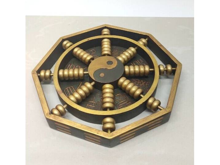 Collection de boulier Bagua antique de Chine