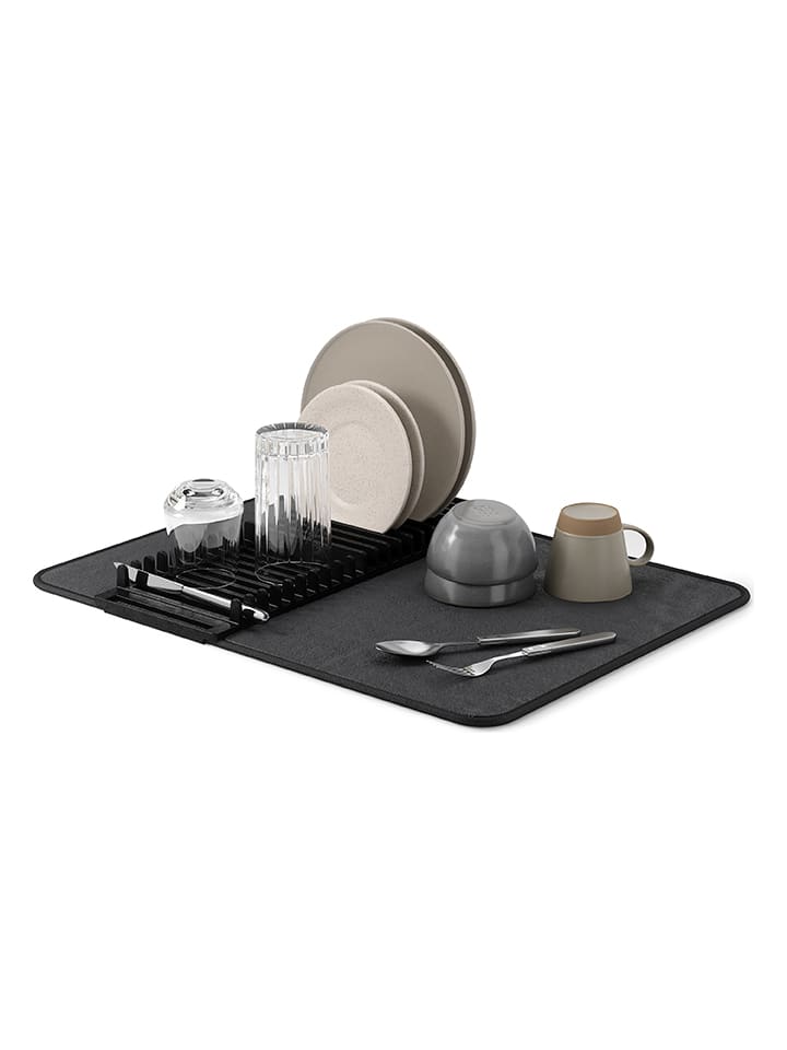 umbra Abtropfgestell ''Udry'' in Schwarz - (B)61 x (H)4 x (T)46 cm - onesize