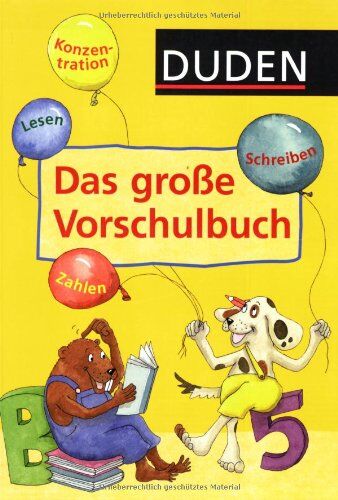 Ulrike Holzwarth-Raether - Das große Vorschulbuch: Lesen - Schreiben - Zahlen - Konzentration - Preis vom 04.10.2026 03:51:26 h