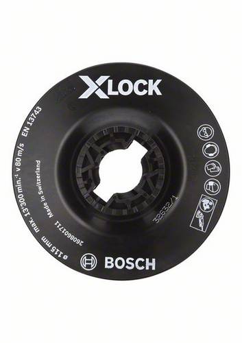 X-LOCK Stützteller, weich, 115 mm Bosch Accessories 2608601711