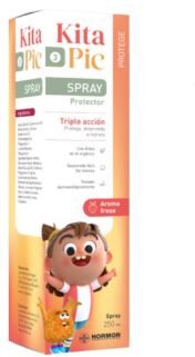 Normon Kitapic Anti-Lice Protective Spray with Strawberry Aroma 250 ml