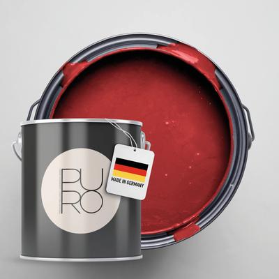 Wandfarbe A.S. CRÉATION "Premium Innenwandfarbe PURO Tuchmatt varied red", c2016 varied rot, 1 l 1ml, Farben, ideal für Wohnzimmer, Schlafzimmer, Flur und Küche, Farbwelt Rot