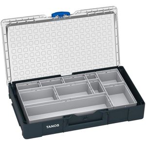 Tanos Sortimentskasten Systainer³ Organizer L 89, 83500008, 50,8x8,9x29,6cm, Kunststoff, 10 Fächer