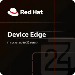 Red Hat Device Edge (1 socket up to 32 cores)