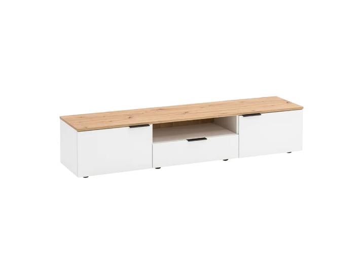 Lowboard Weber, One, weiss, Holzwerkstoff