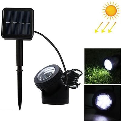 United Solar Underwater Spotlight Waterproof LED Pond & Outdoor Solar Lighting Single Head