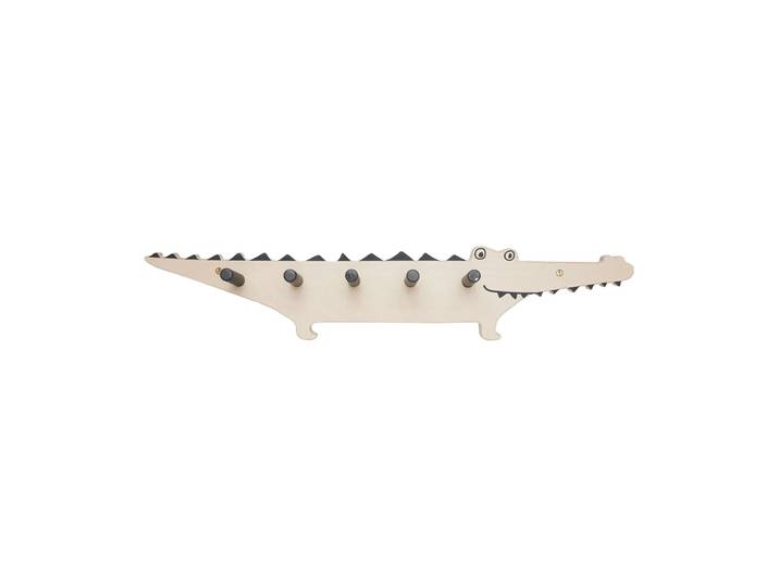 OYOY Porte-manteau Crocodile Nature