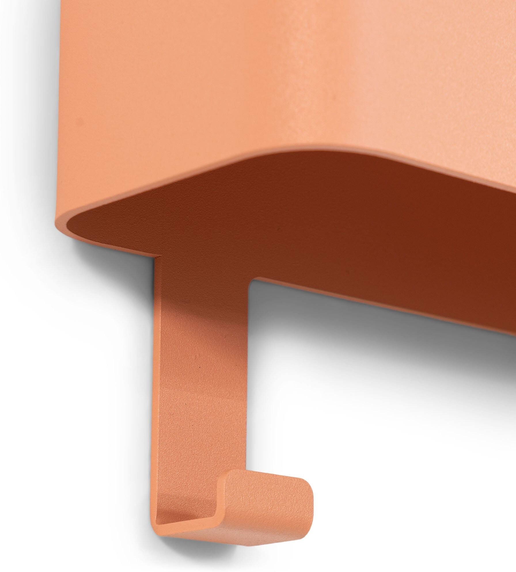 Garderobenhalter SPINDER DESIGN "Dax Play", rosa, B:27cm H:12cm T:7,5cm, Metall, Garderobenhalter, Garderobenhalter, Metall, Breite 27 cm