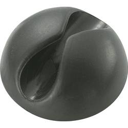 TRU COMPONENTS SWC-10BK/4P Kabelhalter selbstklebend 542250 Bündel-Ø-Bereich 9 mm (max) Schwarz 1 St.