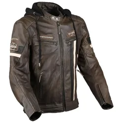 DIFI Detroit 3 Motorrad Lederjacke 50