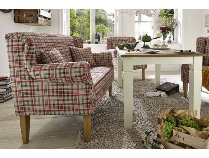 PAVOLO Tischsofa im Landhausstil – Montierte Lieferung – 3%-Vorkasse-Rabatt