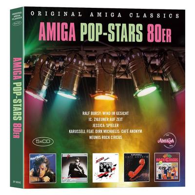 AMIGA Pop-Stars 80er - , CD, 9783949681172
