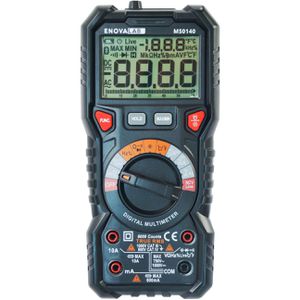 Enovalab Multimeter MS0140, digital, True RMS, CAT III 1000 V, CAT IV 600 V, 6000 Counts, NCV & Auto-Range