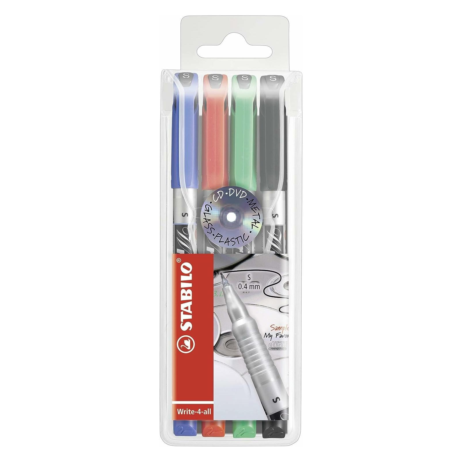 Stabilo Write-4-all Permanent-Marker (4x) (166/4)