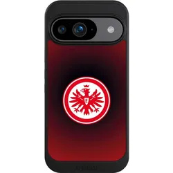 Nivocase Hülle für Google Pixel 9 Handyhülle NIVOcore Case Schwarz Eintracht Frankfurt Offizielles (Google Pixel 9), Smartphone Hülle, Schwarz