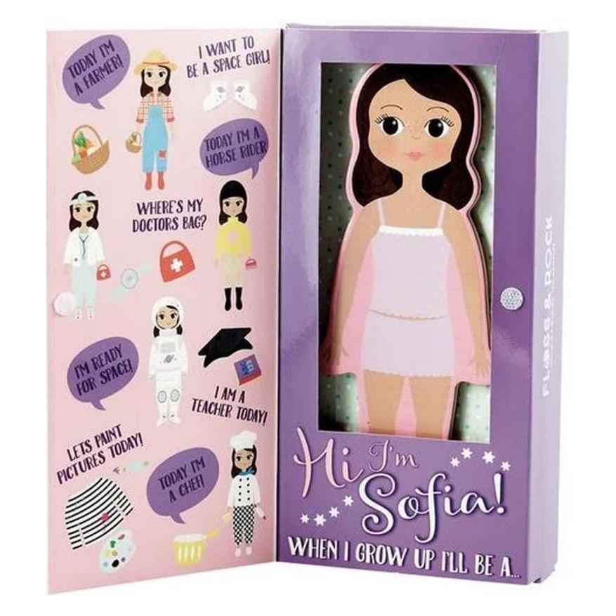 Floss & Rock ophia Magnetic Dress up Doll - 36P2685 (Englisch) (36P2685)