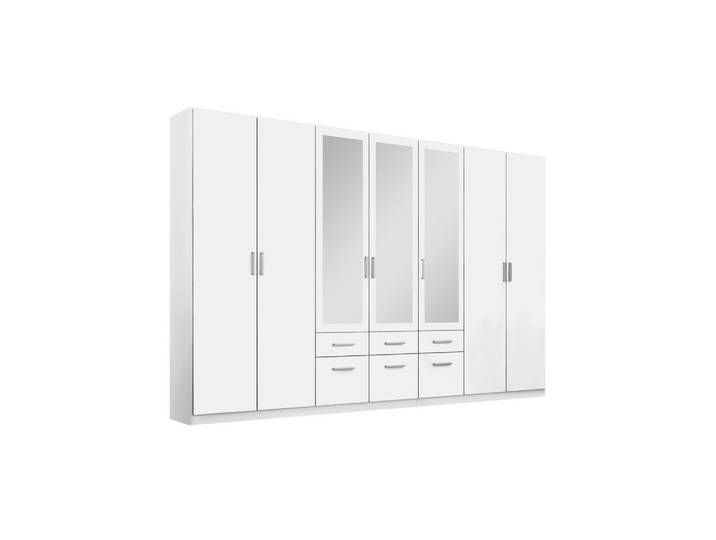 Drehtürenschrank Bingen Weiß
