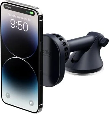 iOttie Velox Pro MagSafe Magnetic Wireless CryoFlow Cooling Dash & Windshield Car Mount