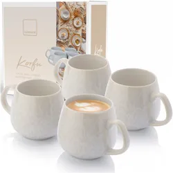 Sänger Geschirr, Tasse, Kaffeebecher Set Korfu (150 ml, 4x)