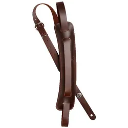 D'Addario John Lennon Guitar Strap, Gitarre Zubehör, Braun