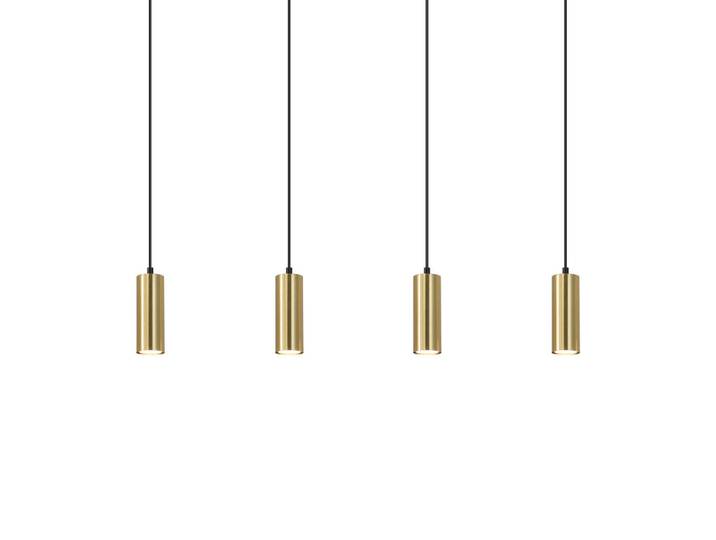 Nettlife Pendelleuchte Glück 60/6/170 cm, Goldfarben, Metall, Gu10, 6x170x60 cm, Lampen & Leuchten, Innenbeleuchtung, Hängeleuchten, Pendelleuchten