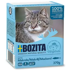 BOZITA Feline Stückchen in Gelee mit Makrele 370 g