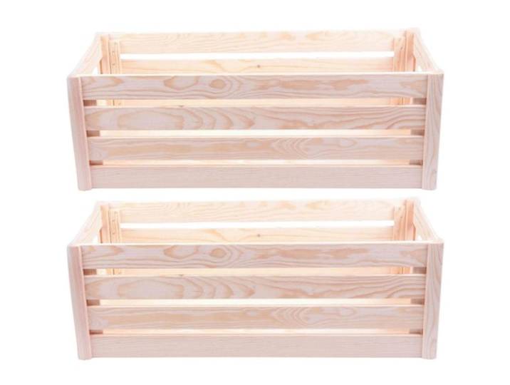 2er-Set Holzkiste, L