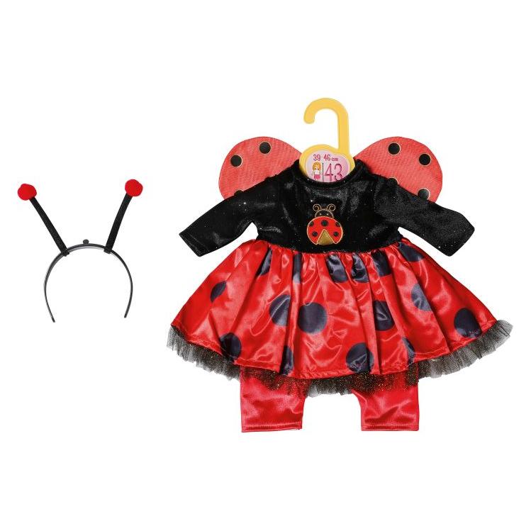 Zapf Creation Kleid+Hose+Mü Marienkäfer 43 (871492)