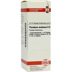 Plumbum Acet D 6 20 ML