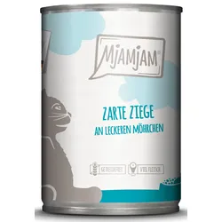 MjAMjAM zarte Ziege an leckeren Möhrchen 6x400 g