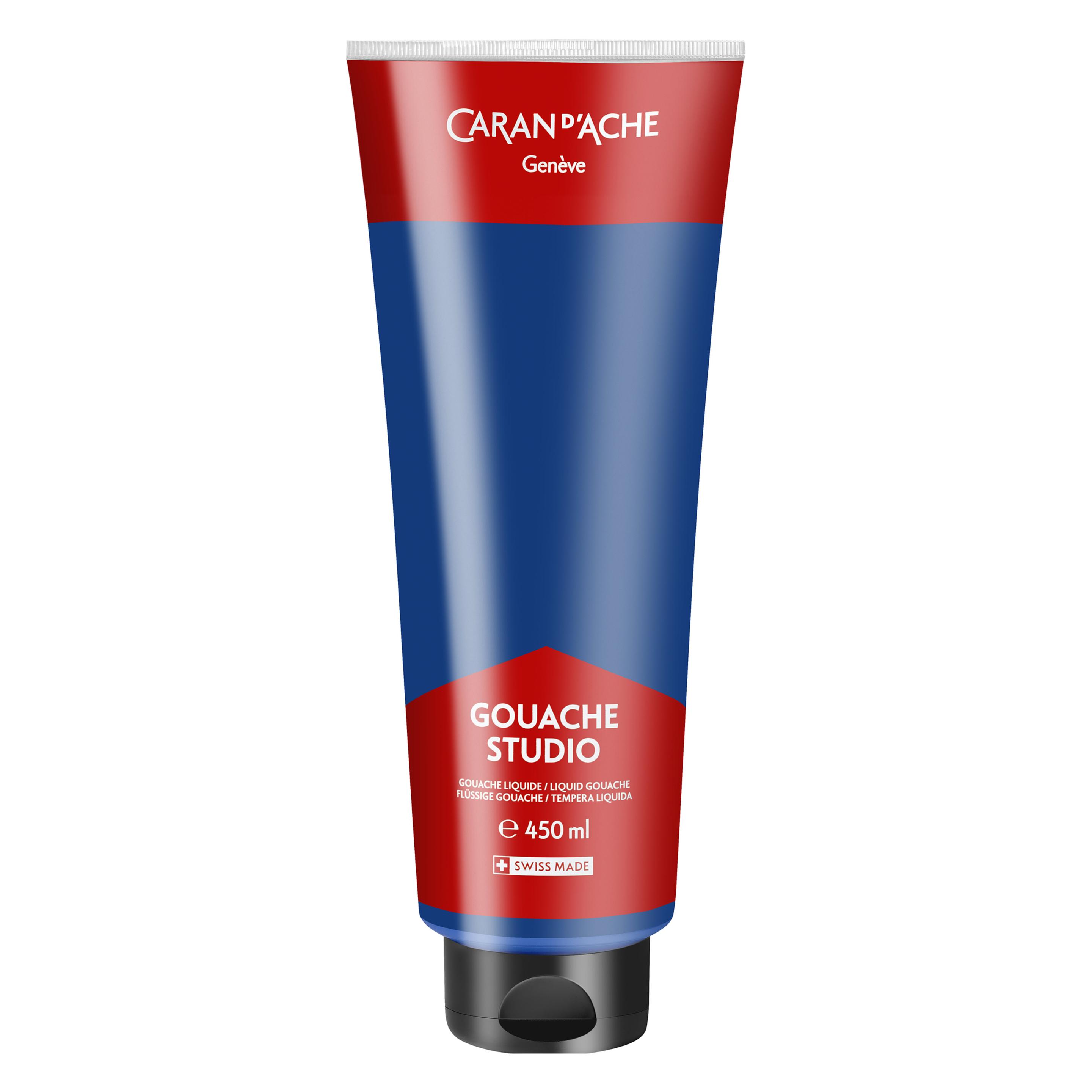Caran d'Ache Gouache Studio Tube 450ml Cyan Primärfarbe 170 (450 ml) (2343.170)