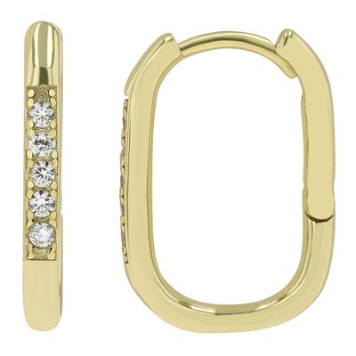 Paar Ohrhänger ADELIA´S "Ohrringe aus 925 Silber", Damen, Gr. Damen, Silber 925 (Sterlingsilber), gold, Ohrringe, Ideal als Geschenk zum einen besonderen Tag
