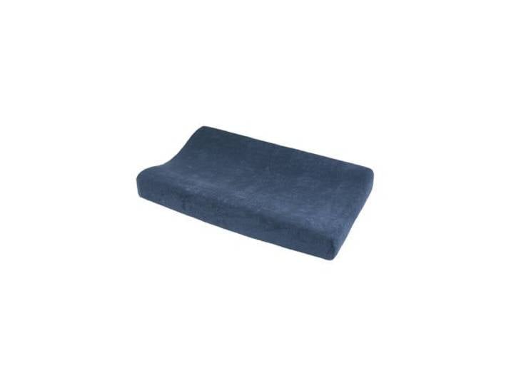 Meyco badstof aankleedkussenhoes uni indigo
