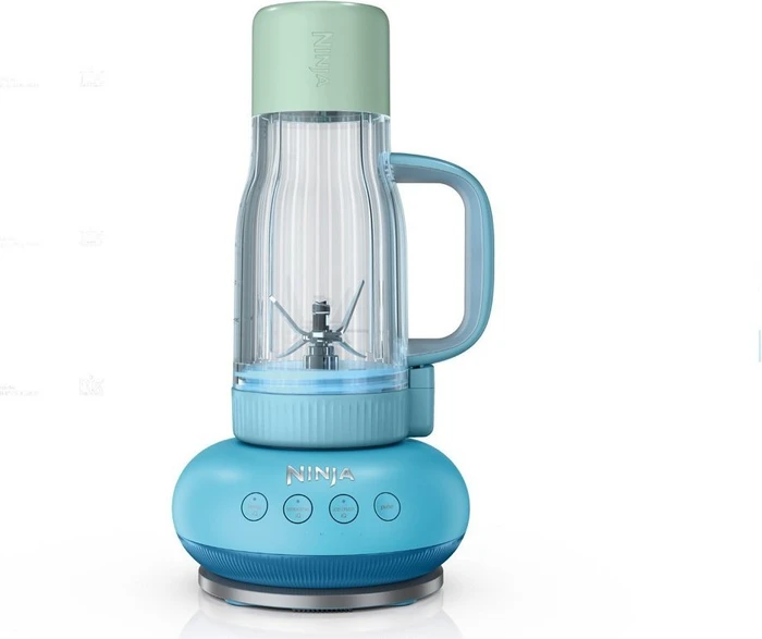 Ninja Mixer DB351EUBL BlendBoss To-Go-Becher-Mixer blau - 1100 W