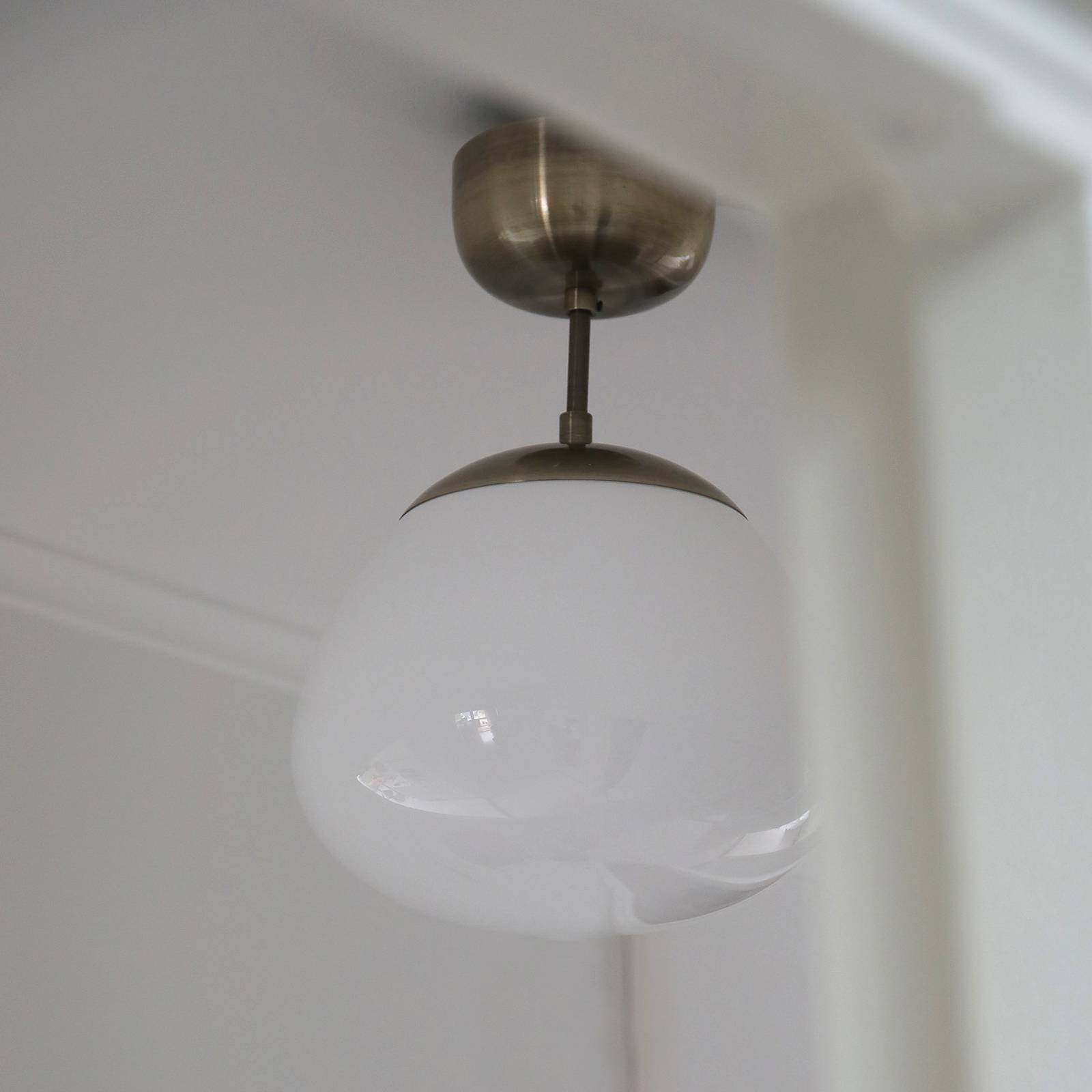 MarkslÃ¶jd Ceiling Light Rise, dimmable, Bronze / antique brass, Living / Dining Room, metal, Ceiling Light