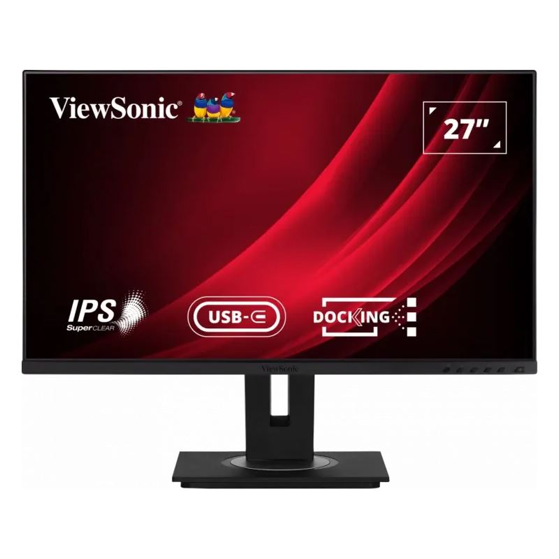 27" (68,58cm) ViewSonic VG2756-4K schwarz 3840x2160 1xUSB-Typ-C / 1x DisplayPort 1.2 / 2xHDMI 2.0