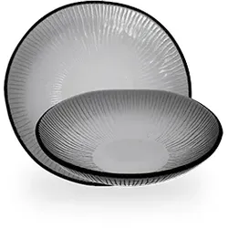 Churchill Dusk Bamboo Schale Rund Glas 17cm 26.5cl