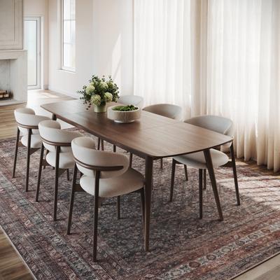 Nuloom Vionnet Bordered Traditional Washable Area Rug