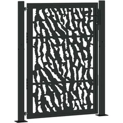 vidaXL, Gartenzaun, Qutarica (Spurendesign)