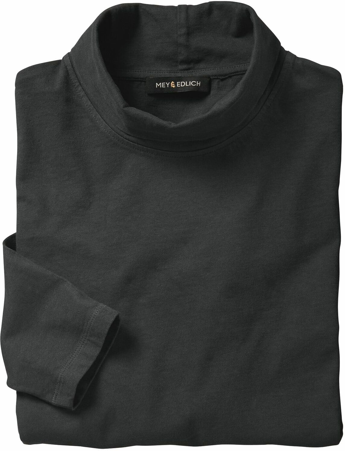 Mey & Edlich Hals-über-Kopf-Rollneck Schwarz L