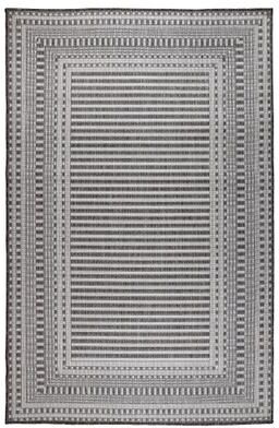 Lush Decor Malibu Etched Border Indoor/Outdoor Rug