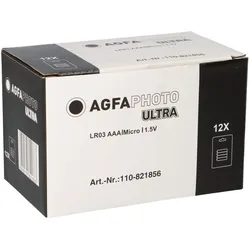 AGFAPHOTO Batterie Ultra AAA 1.5V 48 Stück 12x 4er Blister
