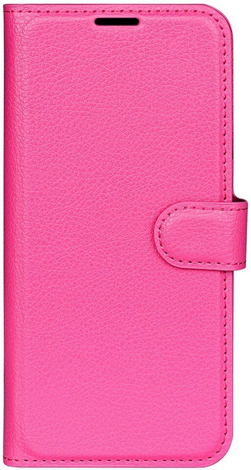 OPPO A17 EIDERWOOD Kunstlæder Cover m. Kortholder & Ståfunktion - Pink
