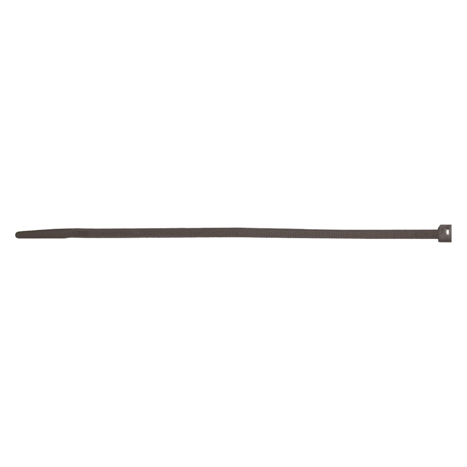Kabelbinder 3,6 x 200 mm, UV-stabil- 100 Stück - Farbe schwarz (Kunststoffkabelbinder, 200 mm, 100 Stk.) (110194071)