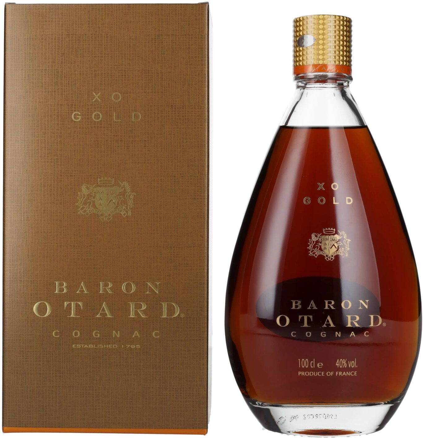Baron Otard Cognac Baron Otard XO GOLD Cognac 40% Vol. 1l in Geschenkbox