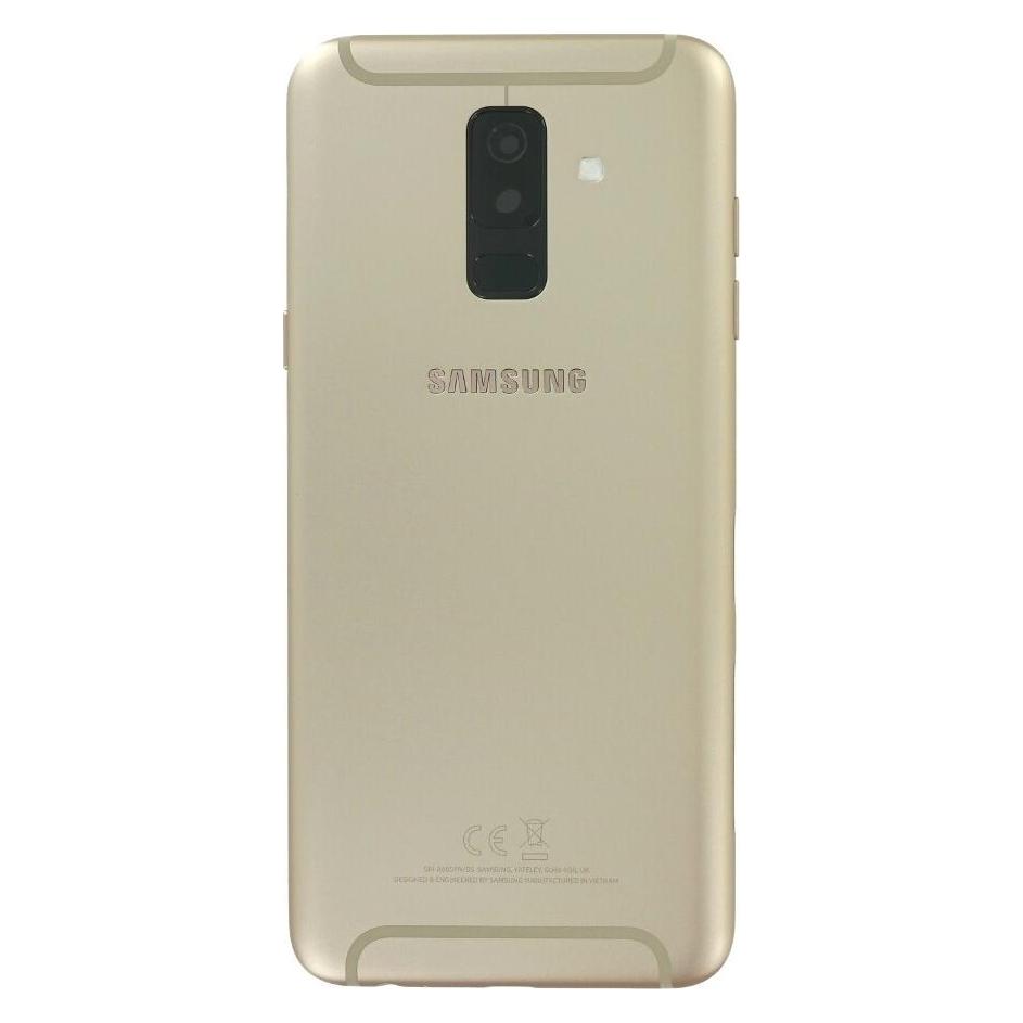 Samsung Galaxy A6 Plus (2018) A605F Duos Back Cover gold (Akku, Samsung Galaxy A6+) (GH82-16428D)