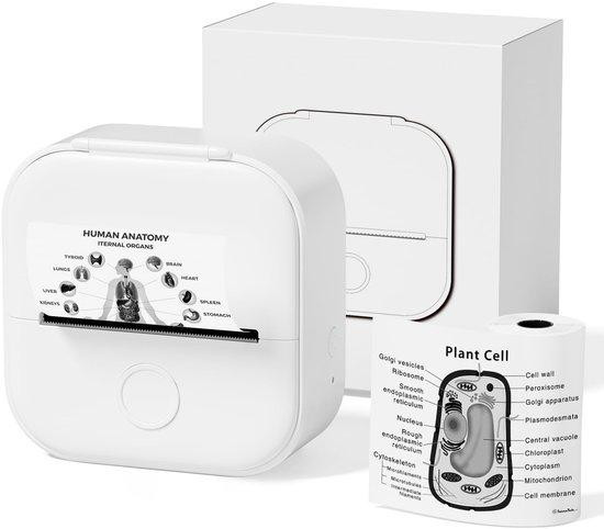 Azomor Mini-printer voor smartphones met thermische printfunctie en stickeropties