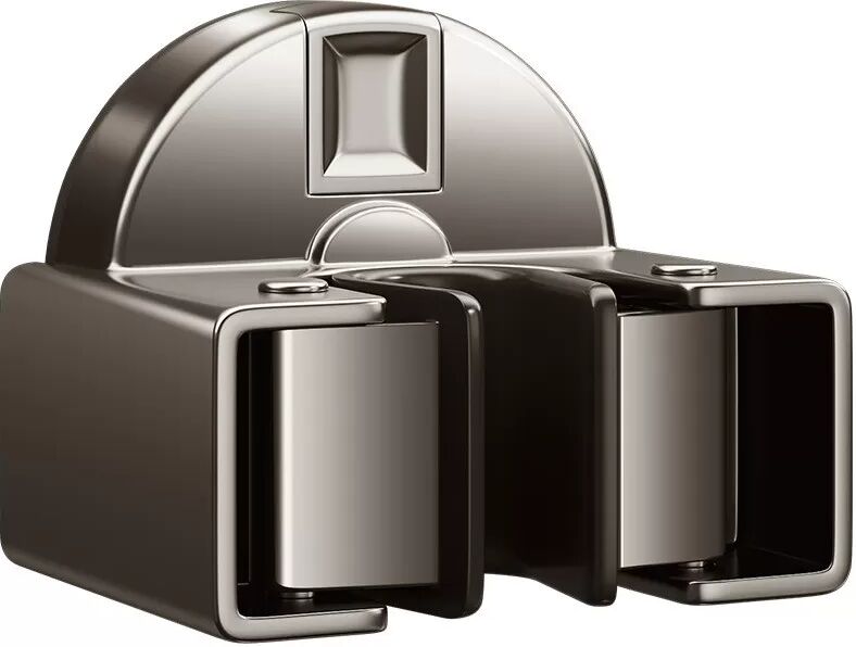 INF 2er-Pack Saugnapf-Mopphalter, Wandmontierter Besenhalter ohne Bohren Grau