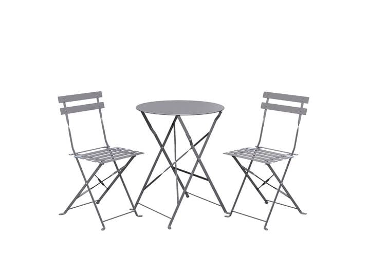Bistroset 3-teilig grau